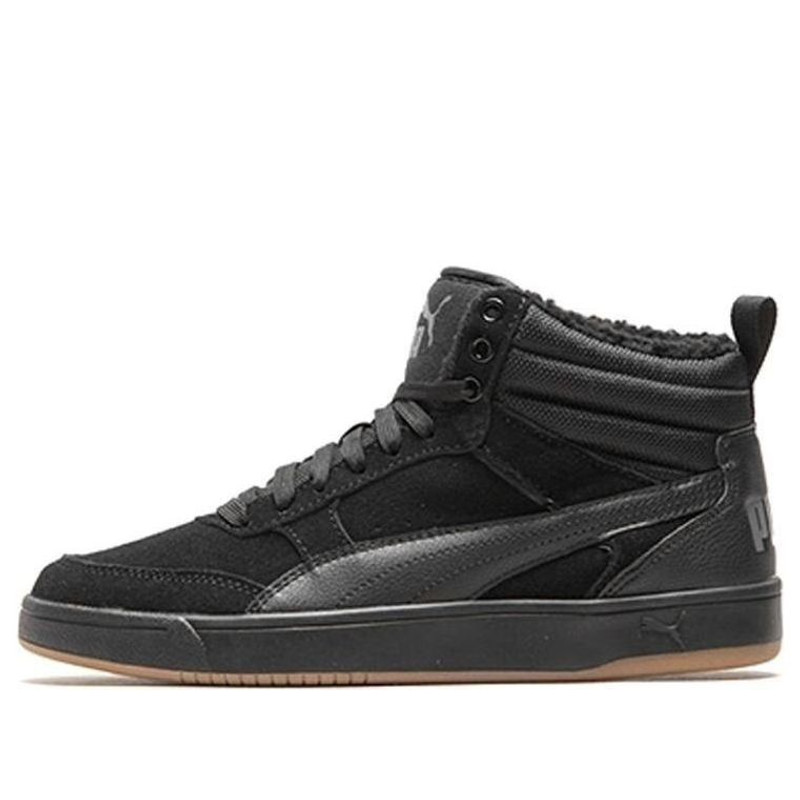 PUMA Rebound Street High Board Shoes Black 366994-01 - 1