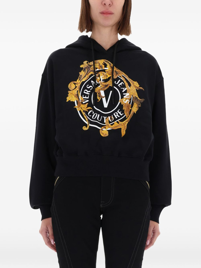 baroque logo sweater 1
