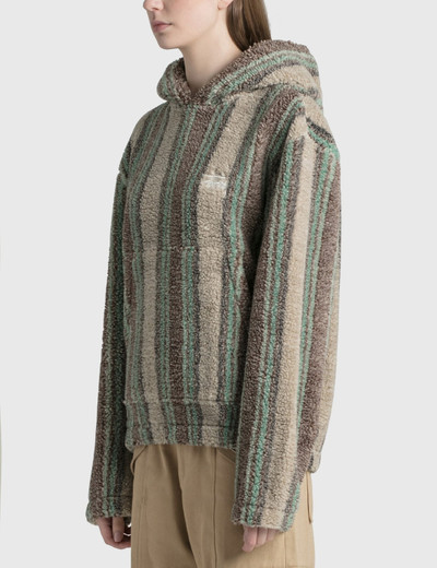 Stüssy STRIPE SHERPA HOODIE outlook