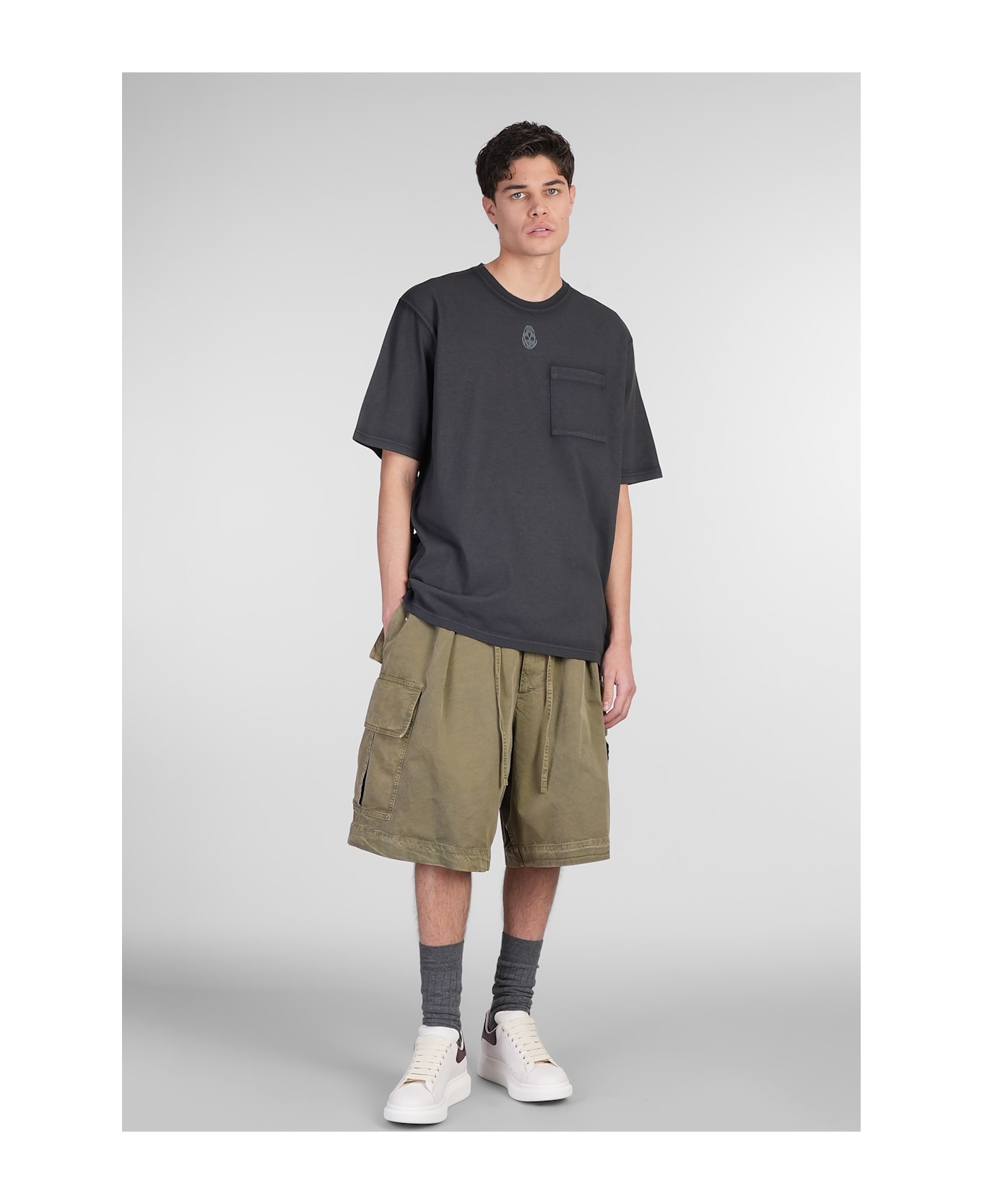 T-shirt In Black Cotton - 2