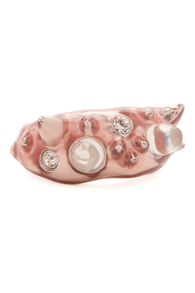 Collina Strada SOFT PINK DEMI ALIEN RING outlook