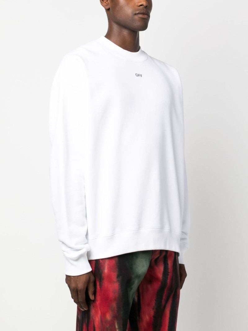 logo-print cotton sweatshirt 3