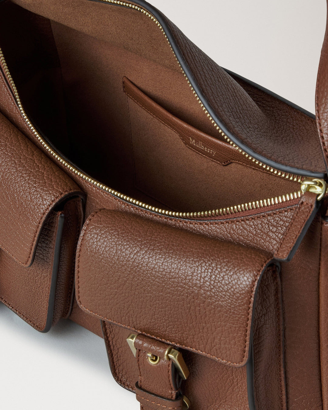 Maggie Shoulder Bag Bright Oak Natural Grain - 6