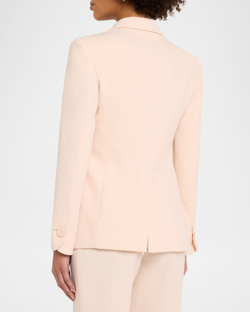 Single-Button Gabardine Jacket 3