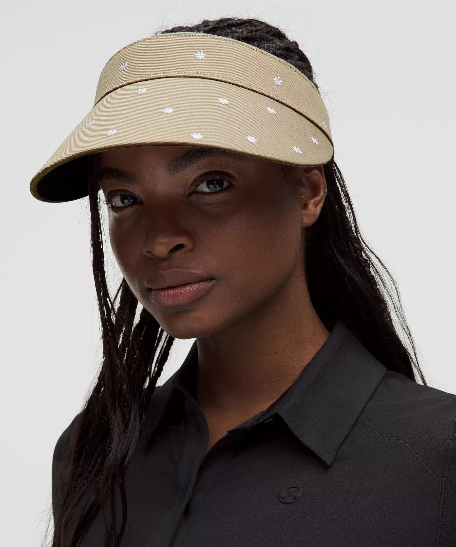 Women's Removable Sweatband Cotton Twill Visor - 2