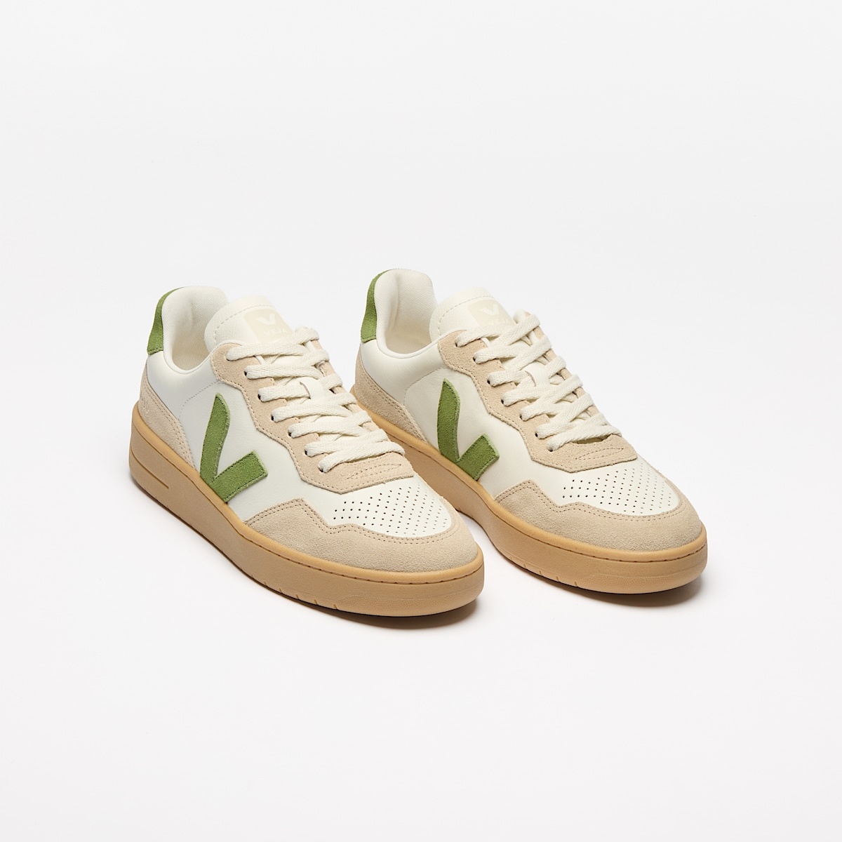 V-90 LEATHER PURE KIWI ALMOND NATURAL - 2
