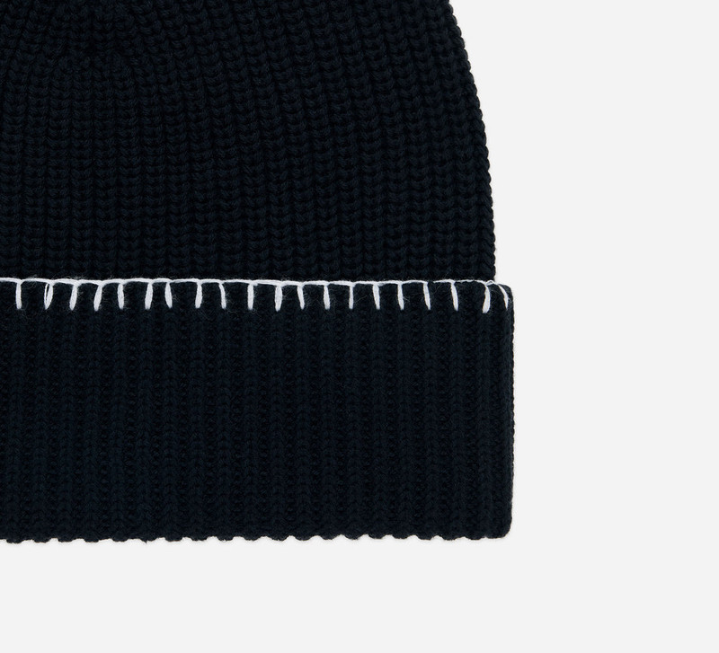 3sixteen Blanket Stitch Watch Cap - Black outlook