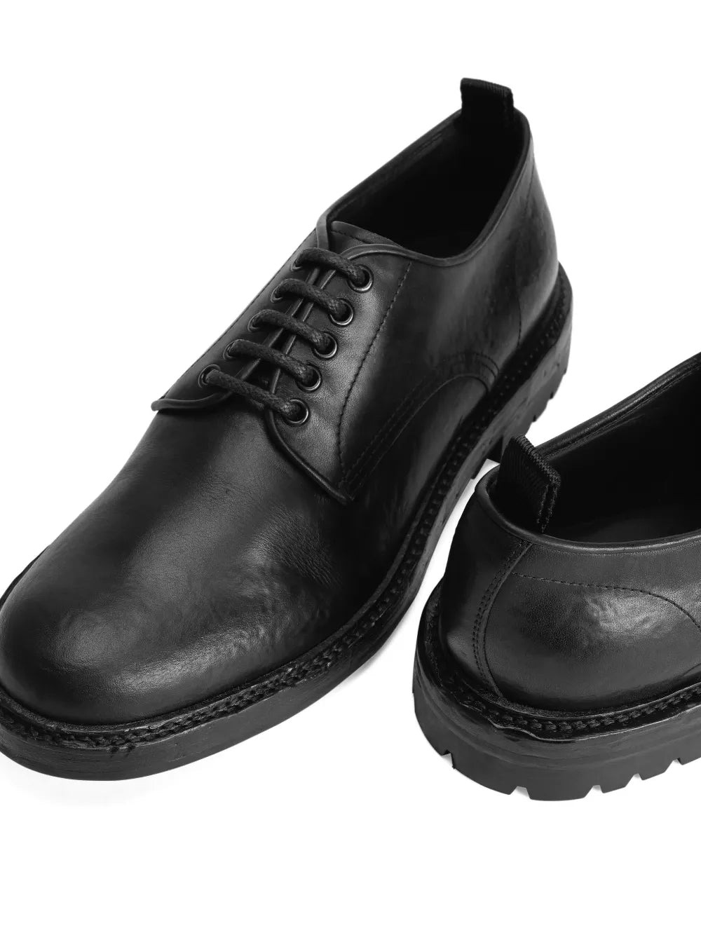 Dolce & Gabbana Men Leather Oxford Lace-Ups - 3