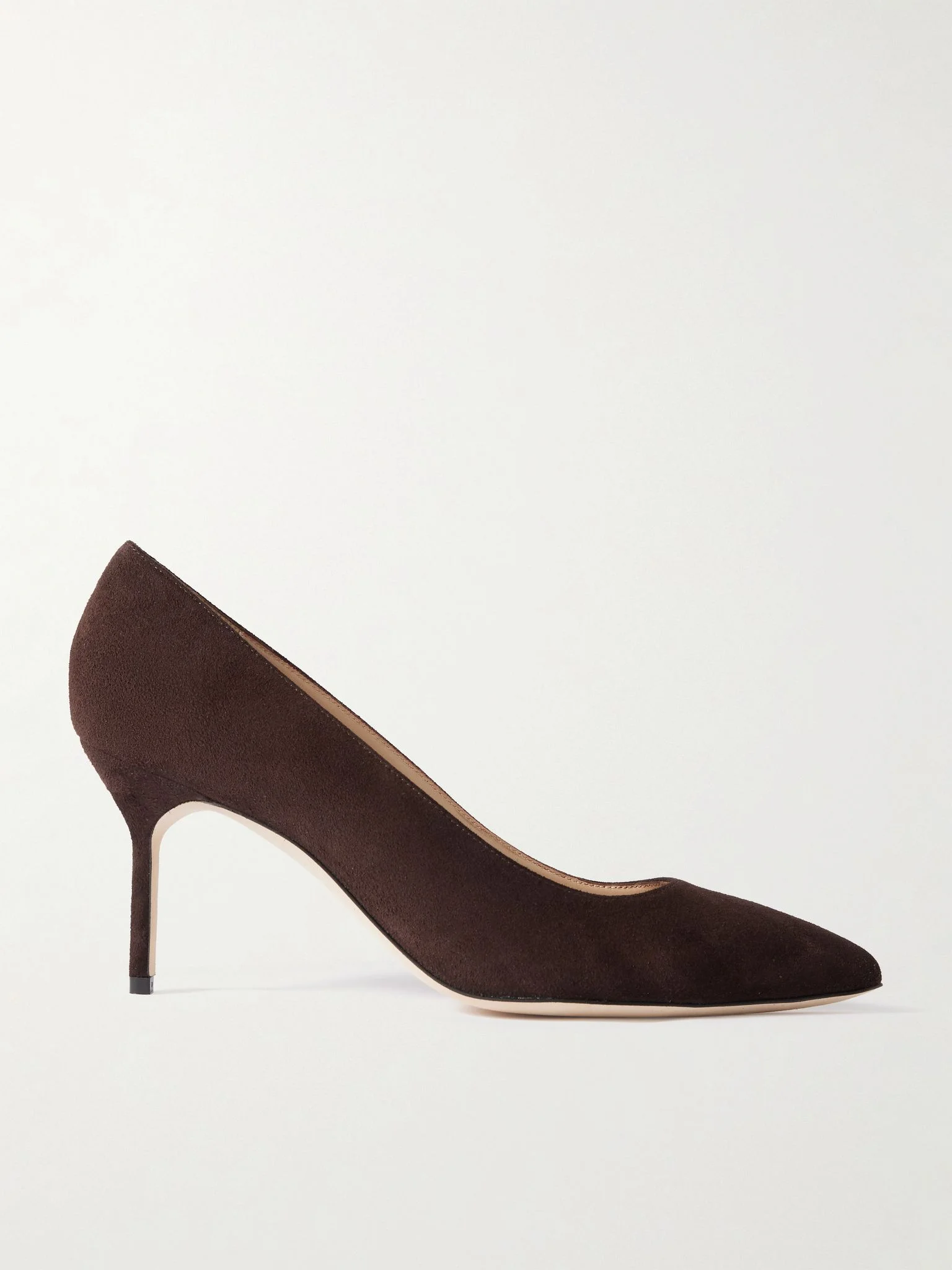 BB 70 suede pumps Dark brown - 1