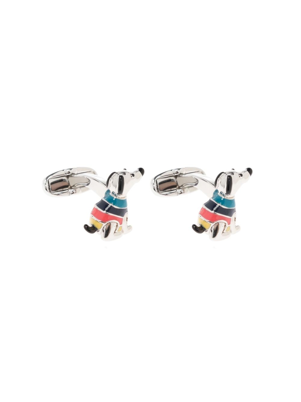 Stripe Jumper Dog cufflinks - 3