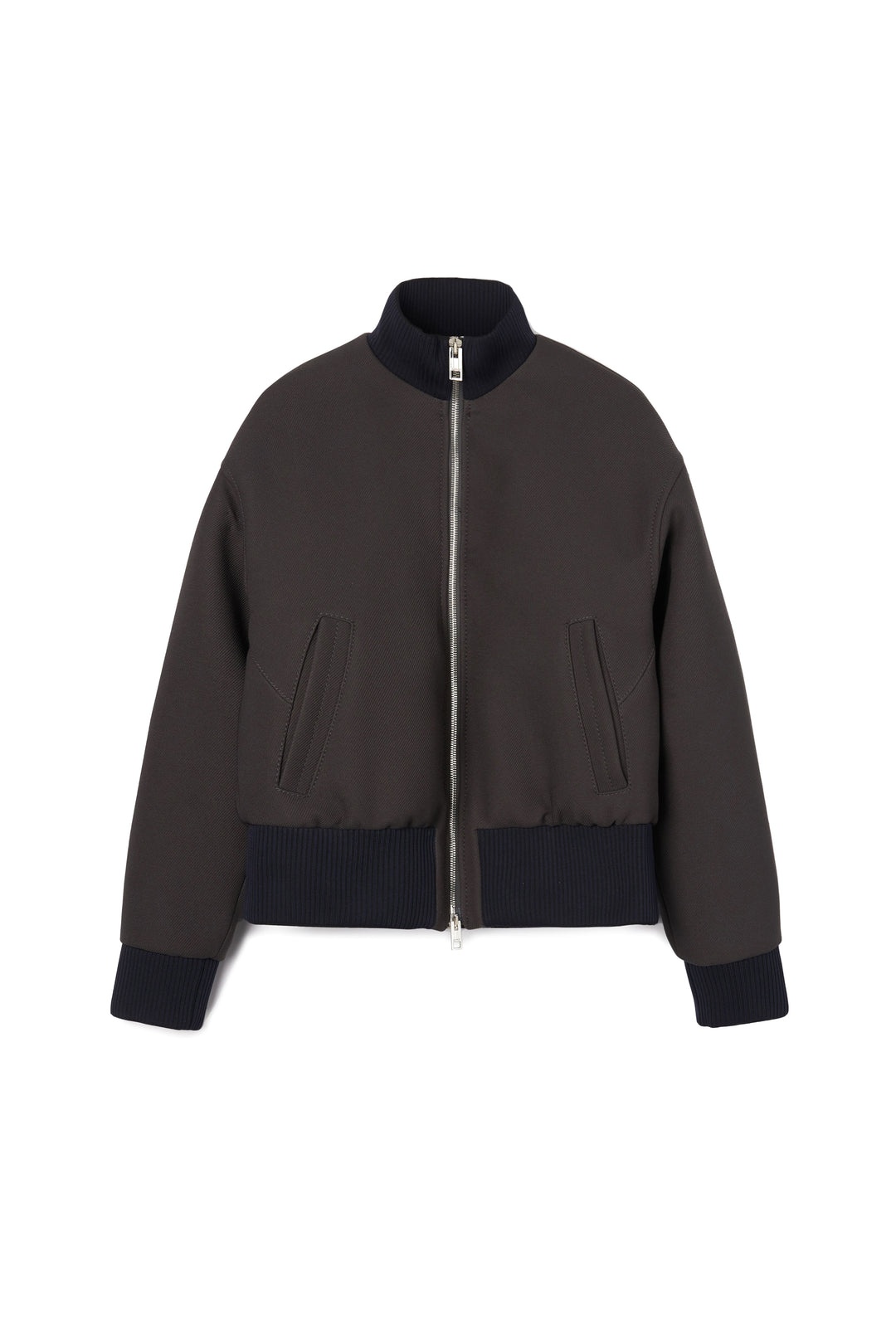 VARSITY JACKET / dark grey - 1