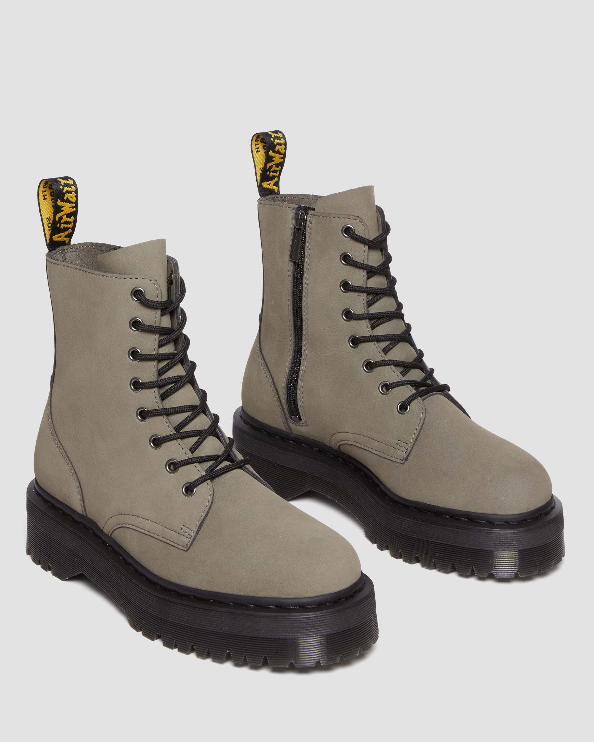 Jadon Boot Milled Nubuck Platforms - 8