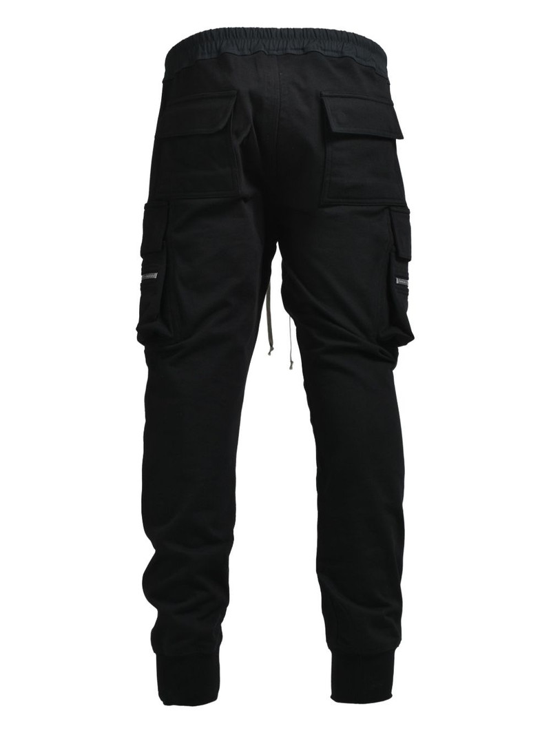 Rick Owens zip-pocket cargo pants outlook