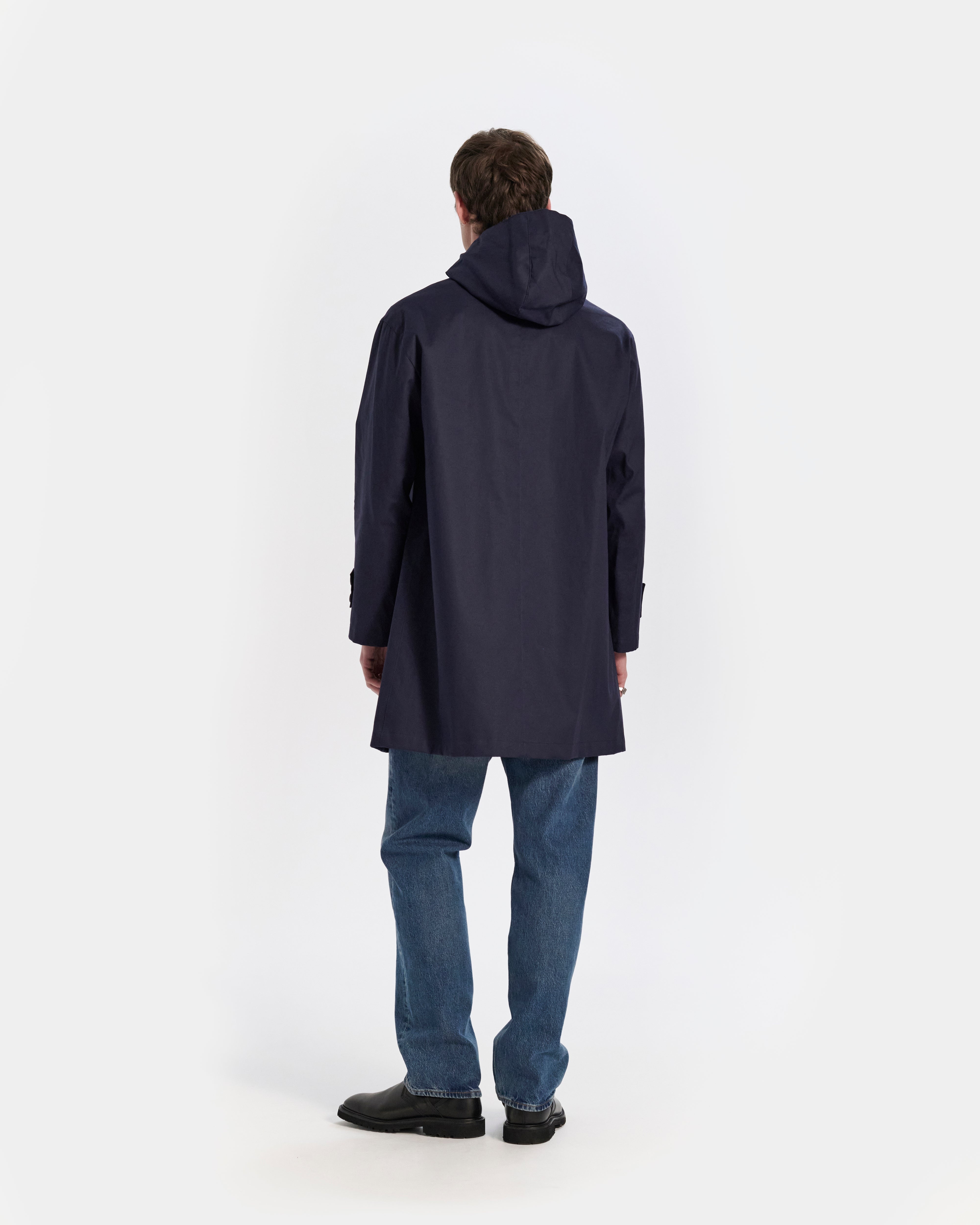 Humbie Raintec Mid Length Hooded Coat - 3