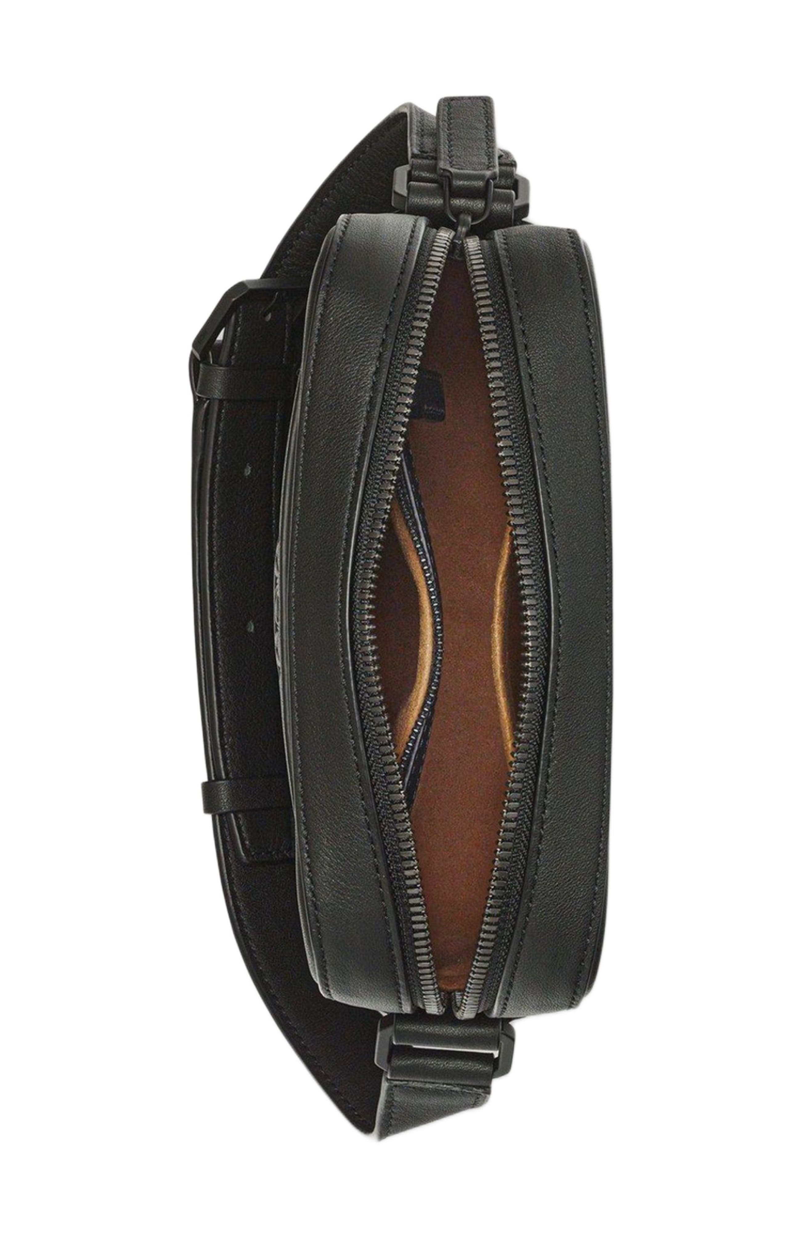 MCM Klassik Crossbody in Maxi Monogram Leather in Black at Nordstrom - 3