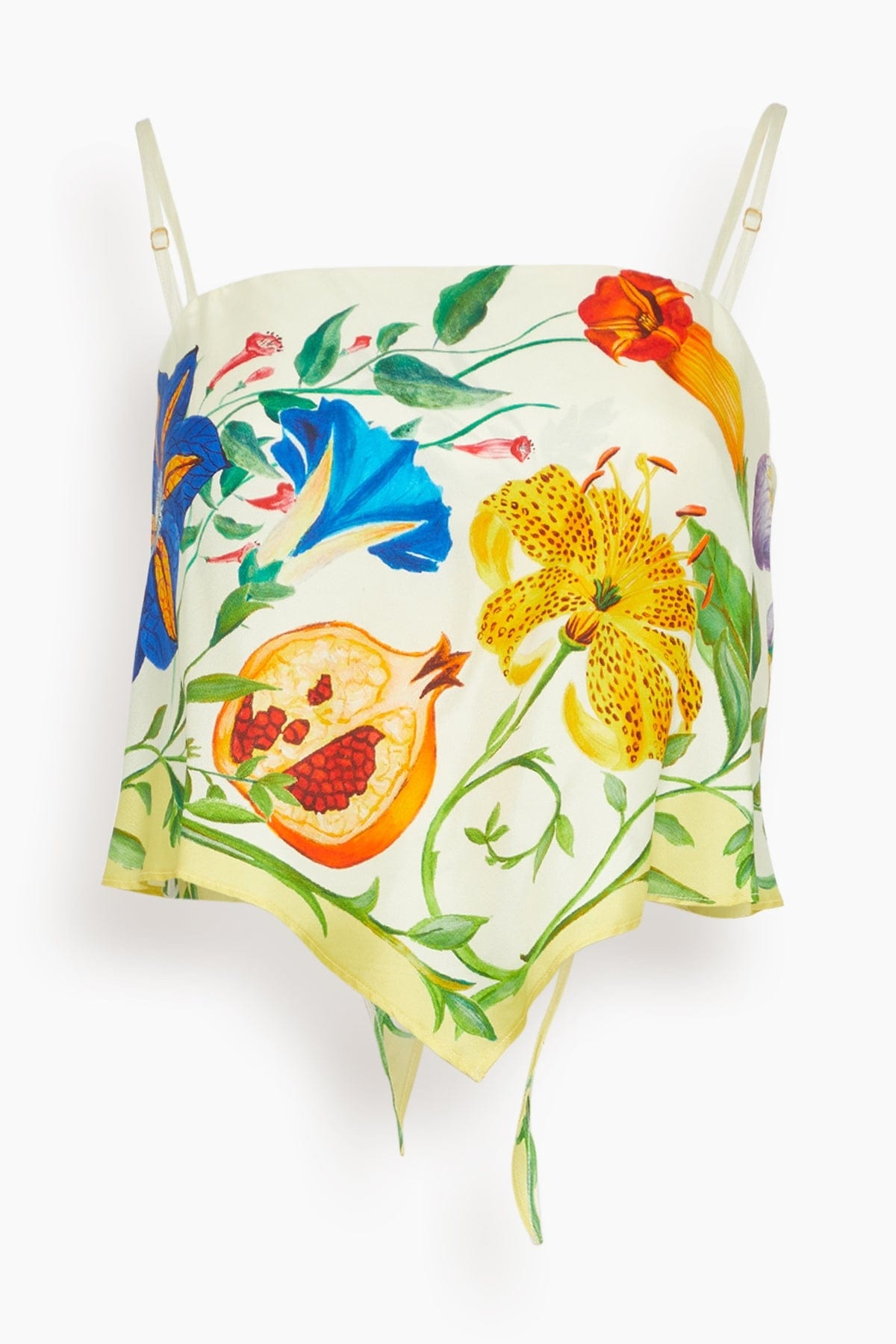 Flores Scarf Top in Multi - 1