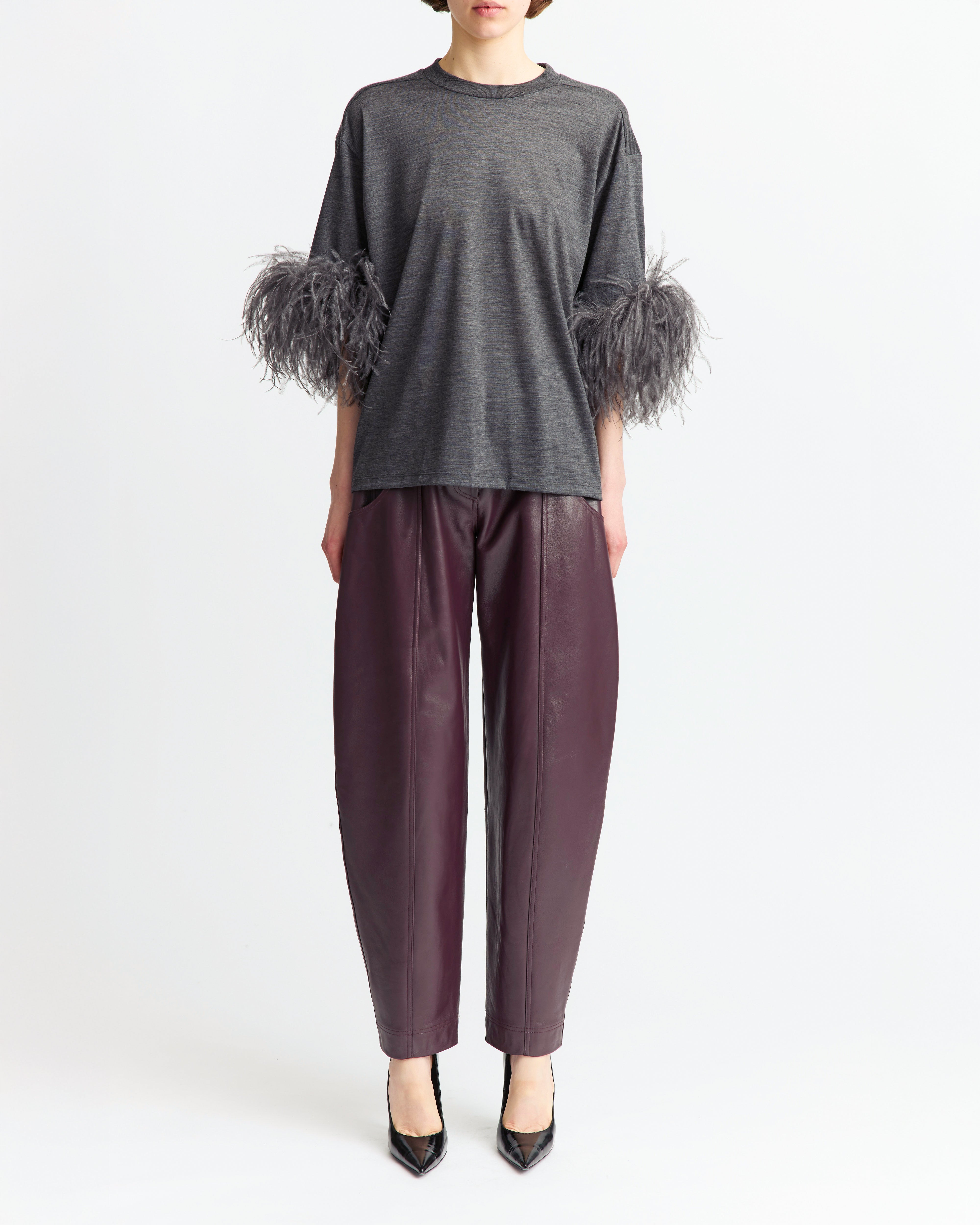 TEODORA TOP IN JERSEY - 2