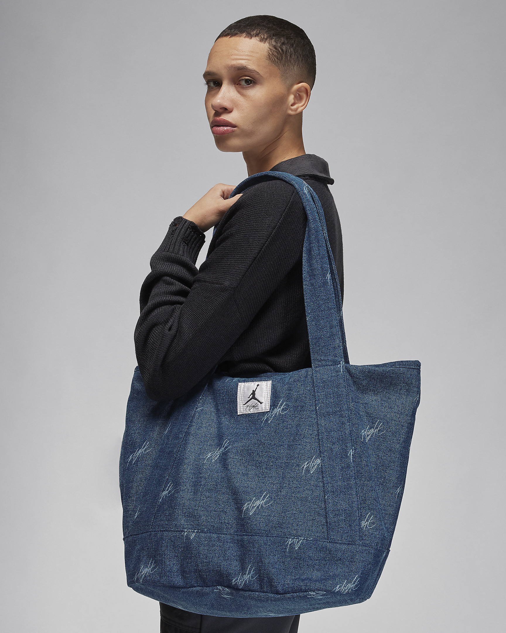 Jordan Flight Denim Tote Bag (38L) - 1