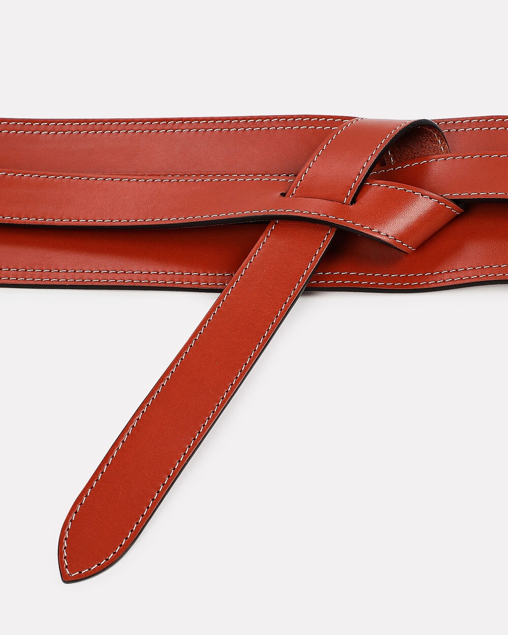 Moshy Knot Leather Waist Belt - 3