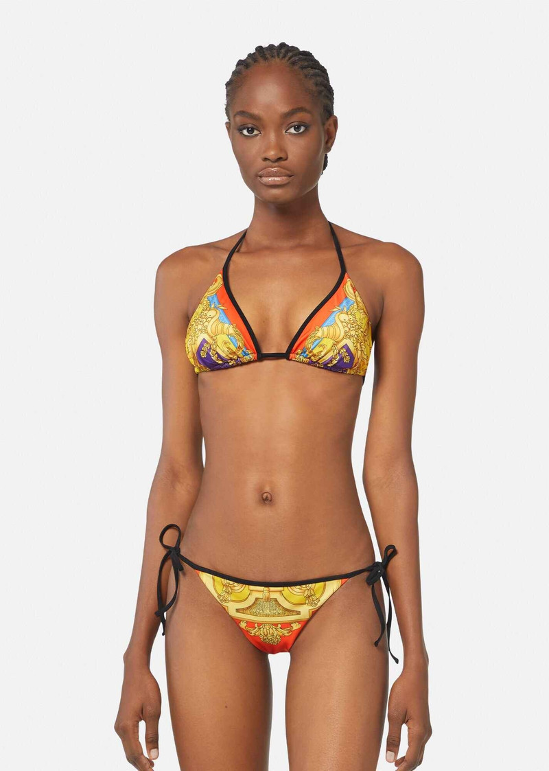 VERSACE Barocco Goddess Bikini Top outlook