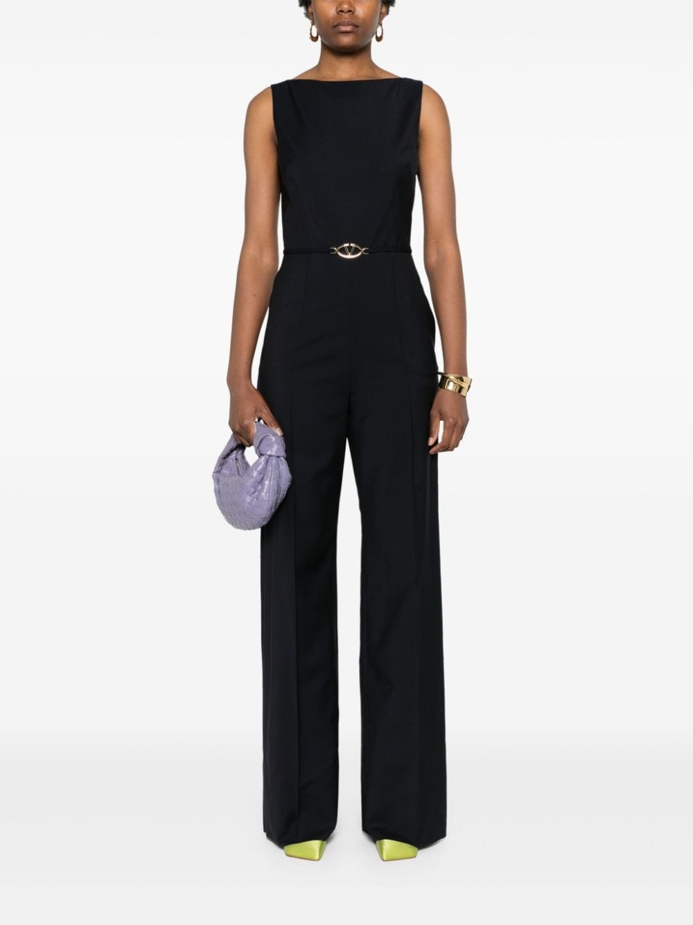 VLogo virgin wool-mohair blend jumpsuit - 2
