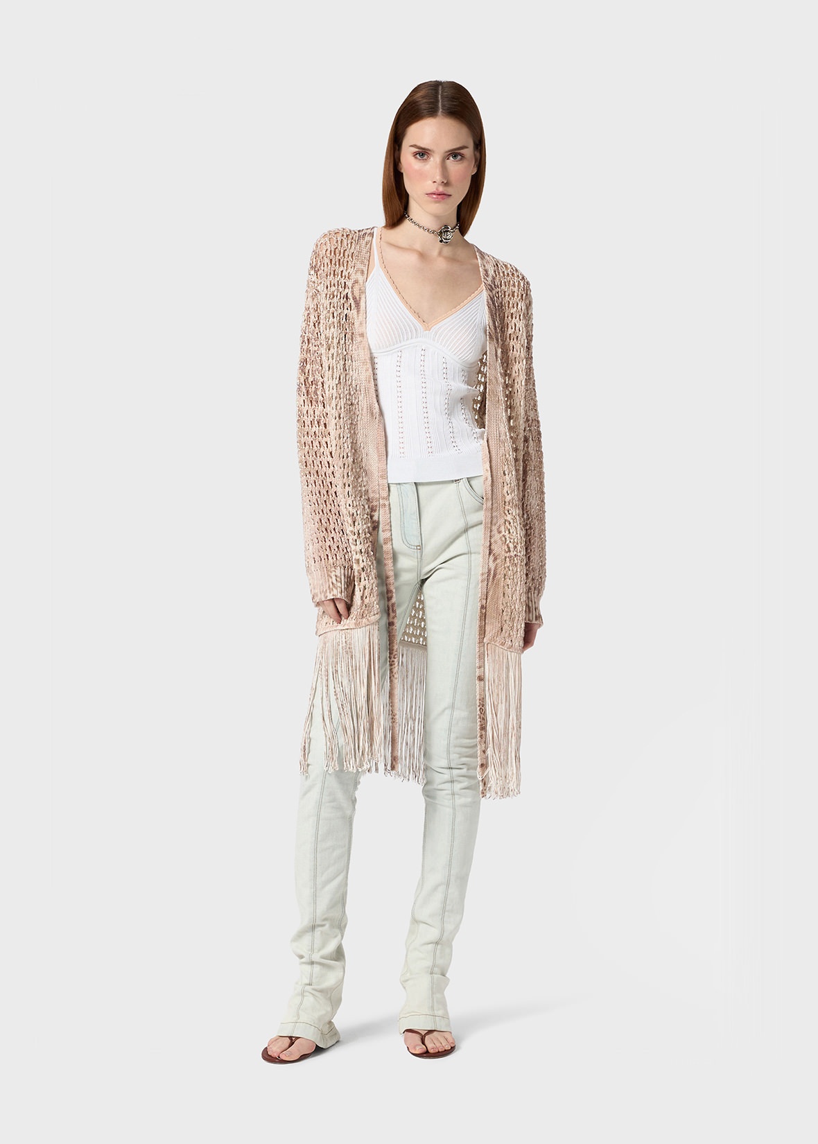 PERFORATED KNIT TOP - 2