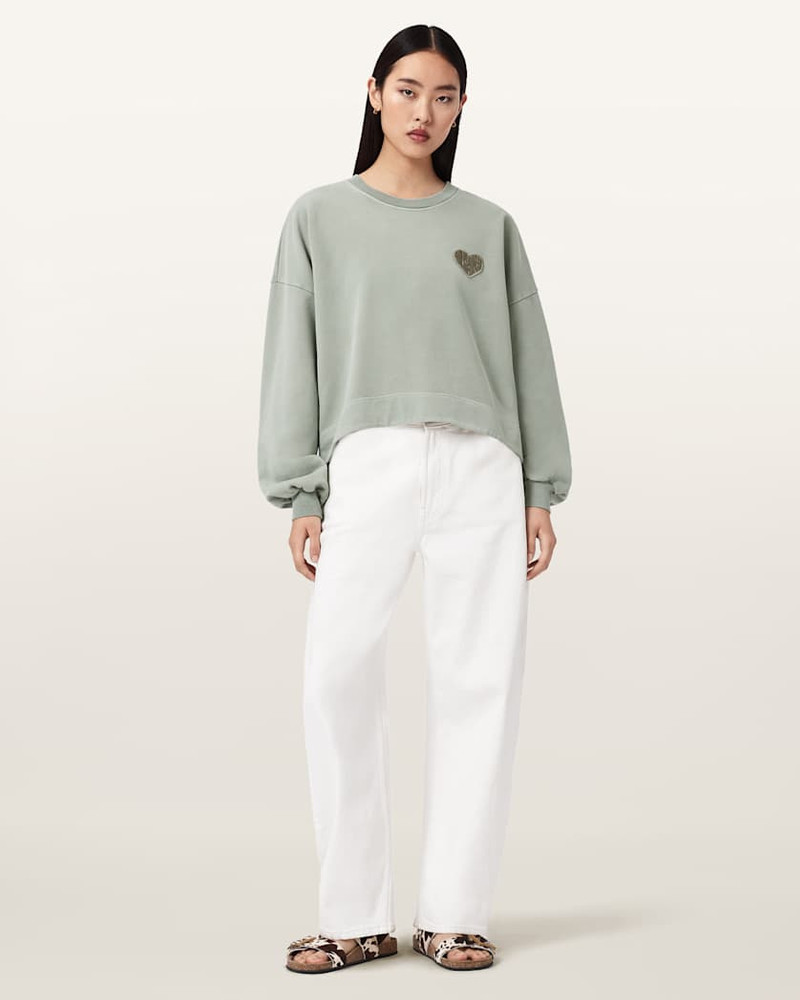 LOVER OVERSIZED CREW NECK SWEATSHIRT 6