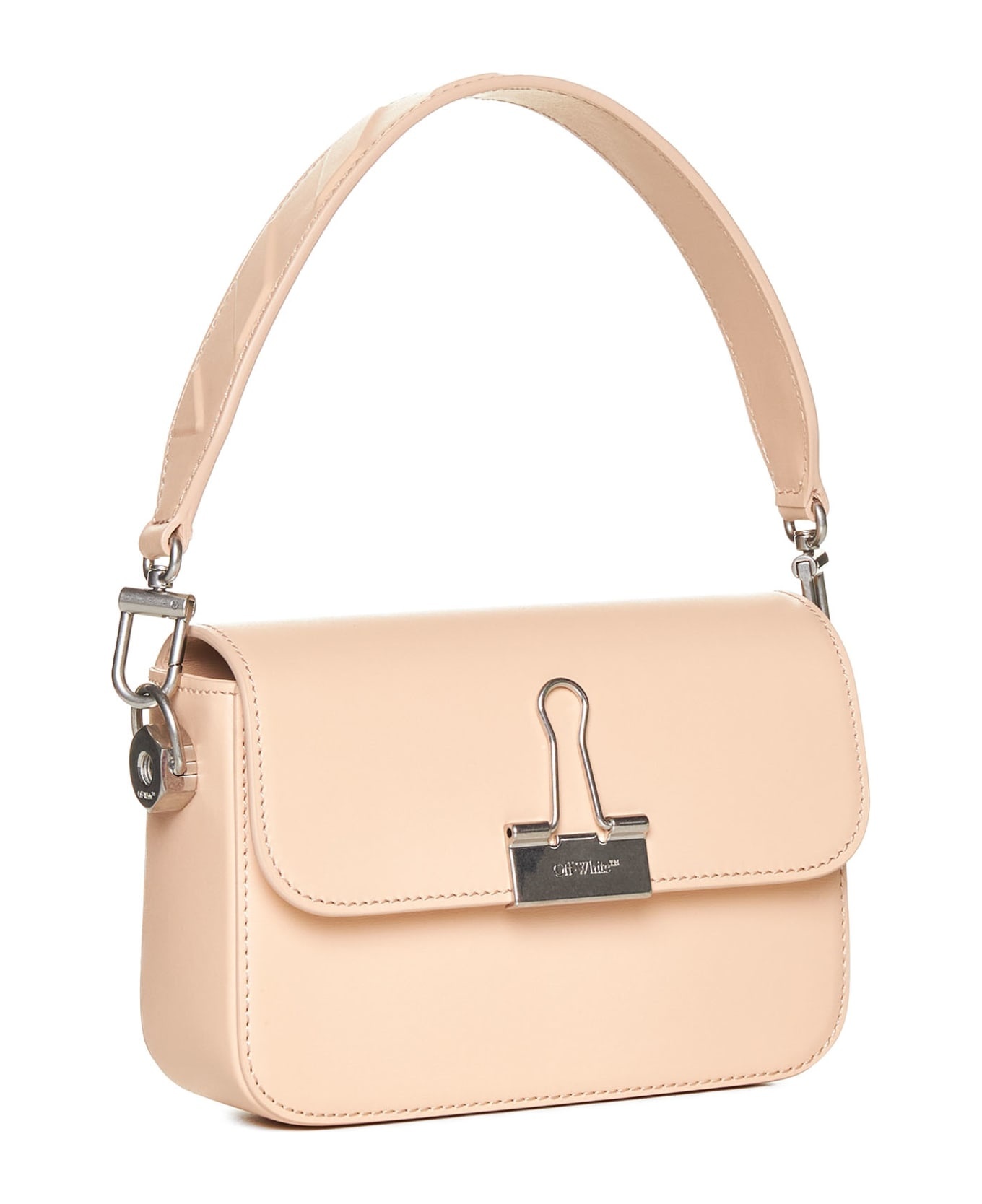 Plain Binder Leather Shoulder Bag - 2