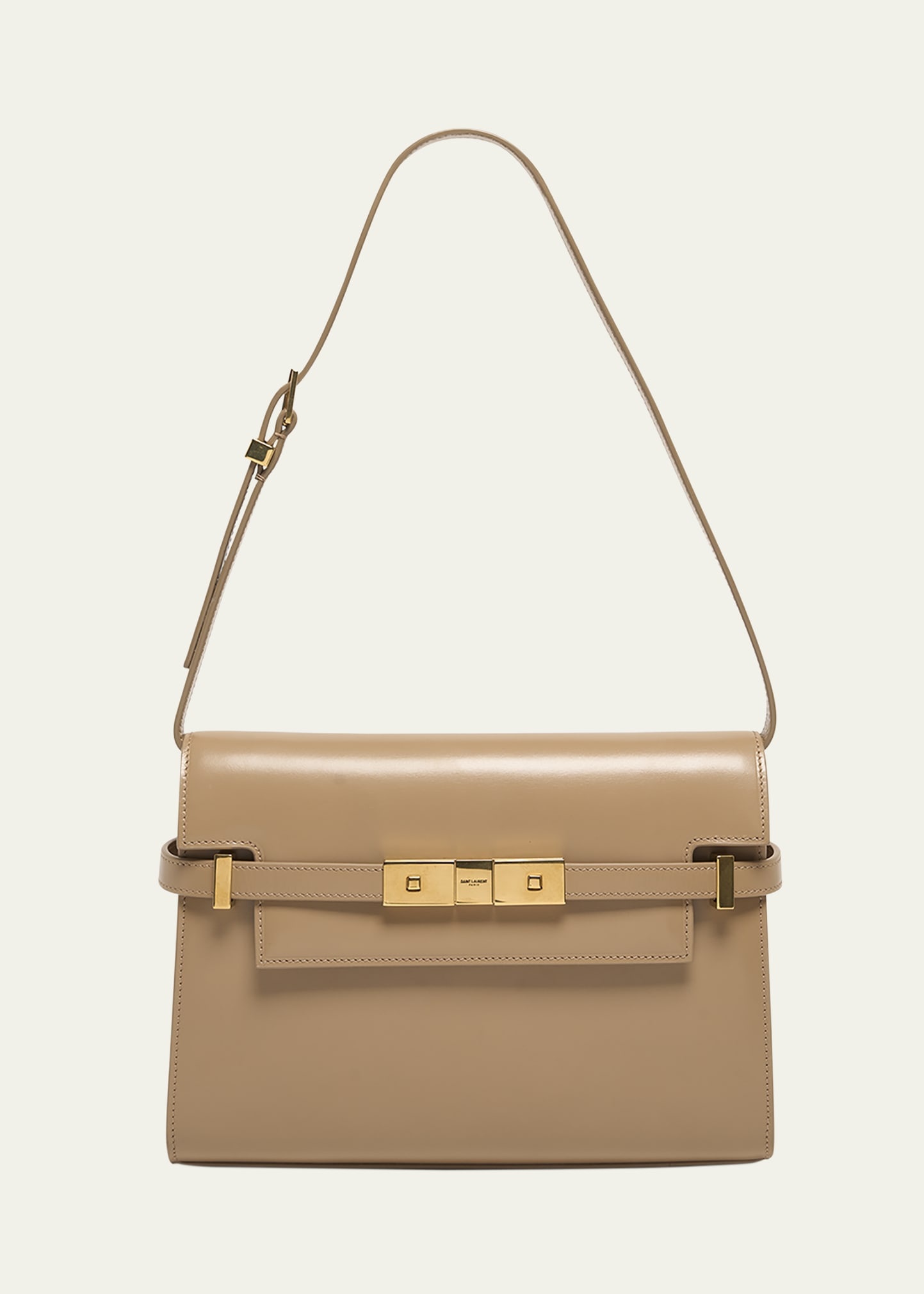 Manhattan Small Shoulder Bag in Smooth Leather - 1