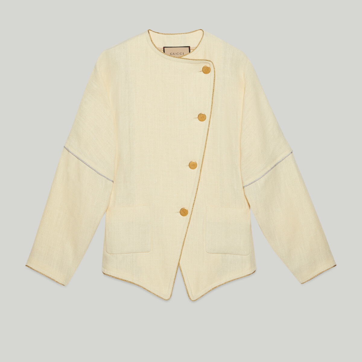 Linen canvas jacket - 10