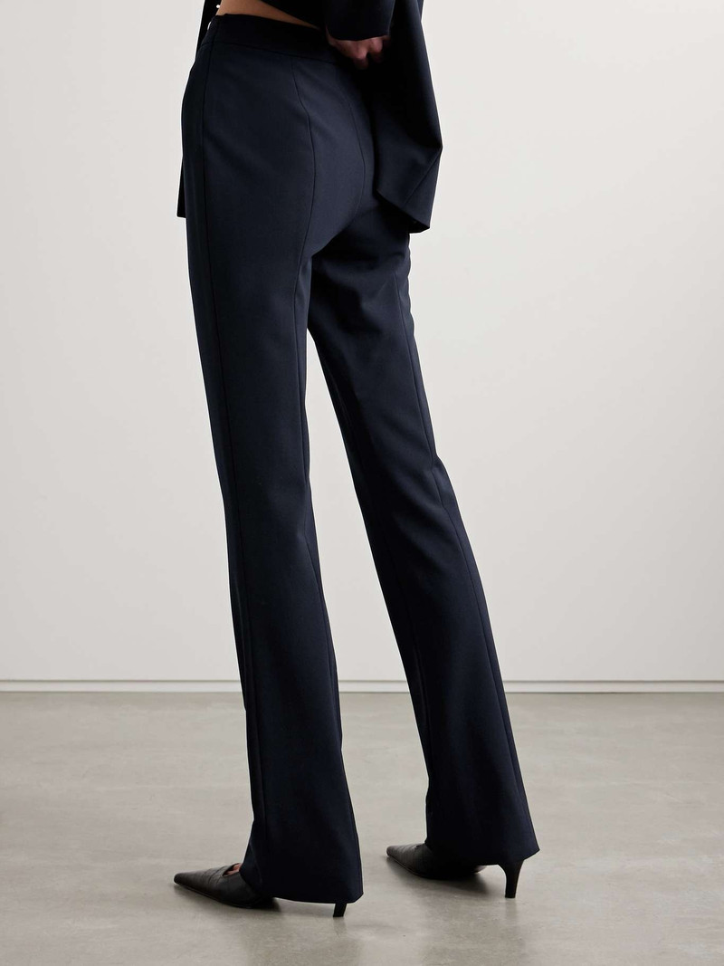 Jem wool-blend crepe flared pants 4
