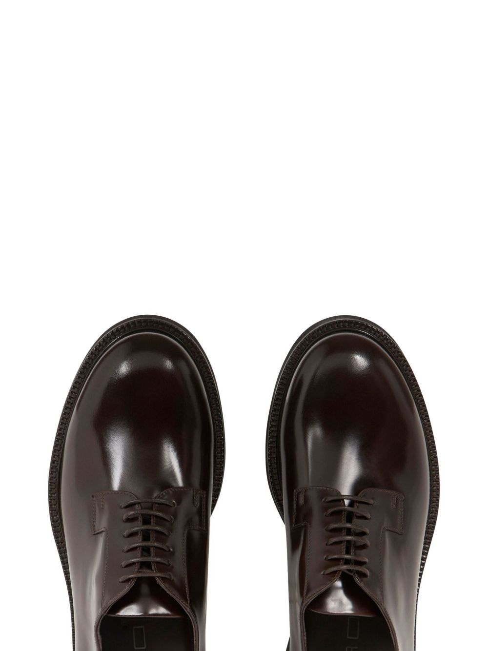 leather Derby shoes - 3
