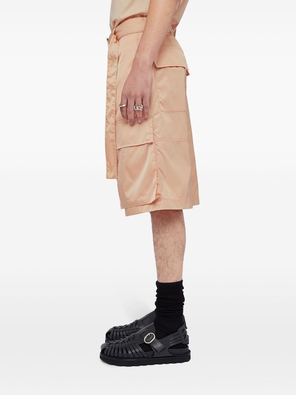 belted shorts - 4
