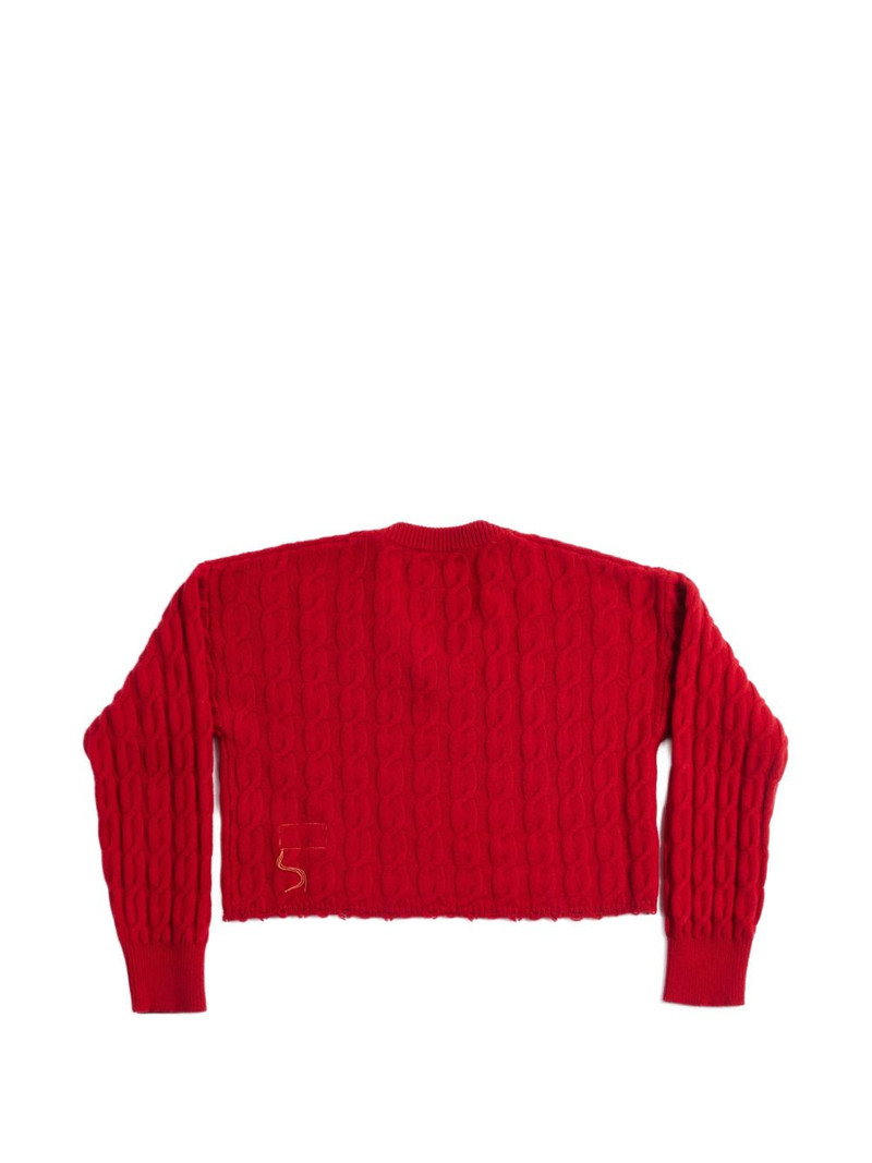 FORTELA cable knit knitwear outlook