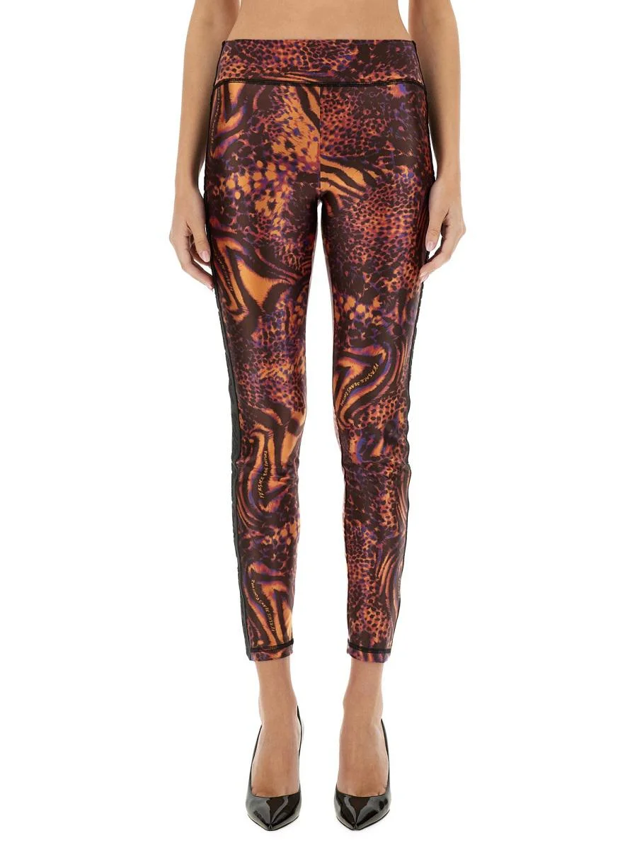 Versace Jeans Couture Leggings With Print - 1