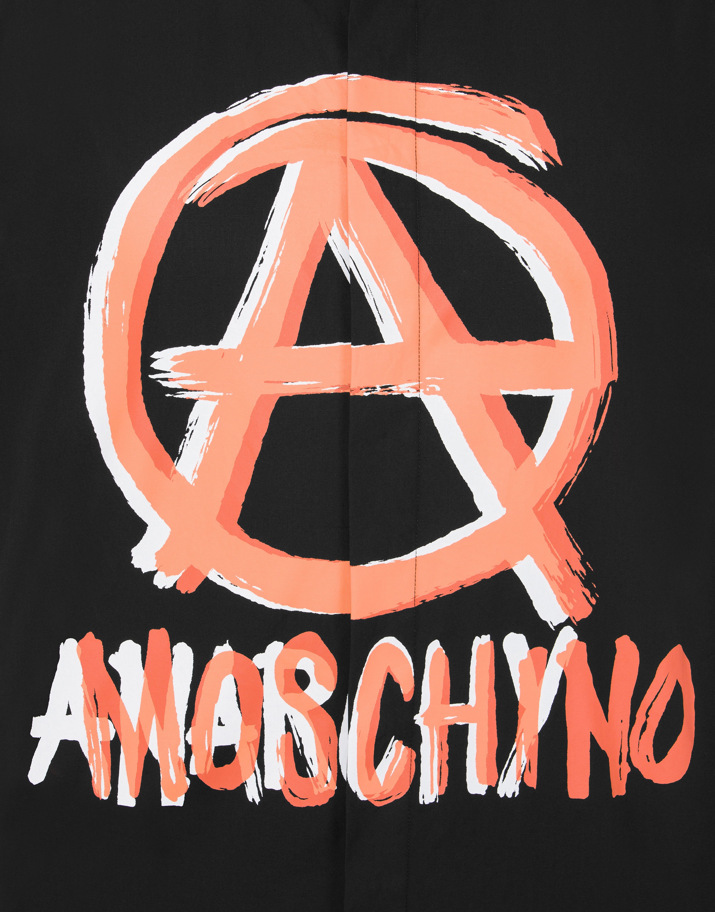 MOSCHINO ANARCHY POPLIN SHIRT - 4