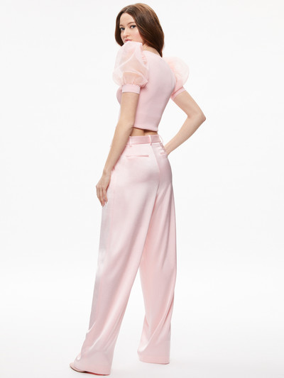 Alice + Olivia POMPEY HIGH WAISTED PLEATED PANT outlook