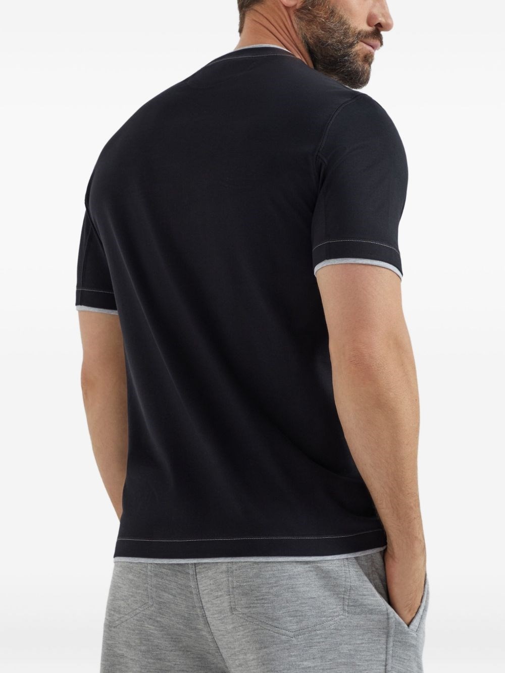 Logo cotton t-shirt - 5