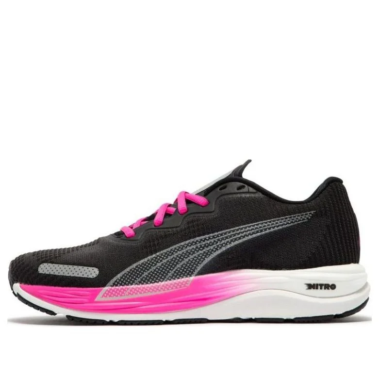 (WMNS) PUMA Velocity 니트로 2 Fade '블랙 핑크 화이트' 378527-03 - 1