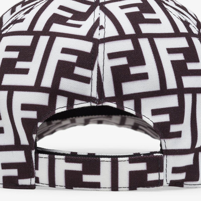 FENDI Multicolor fabric baseball cap outlook