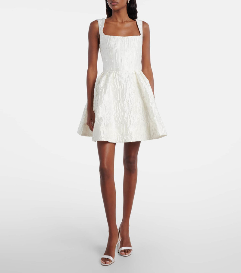 REBECCA VALLANCE Bridal Vanilla Dreams bustier minidress outlook