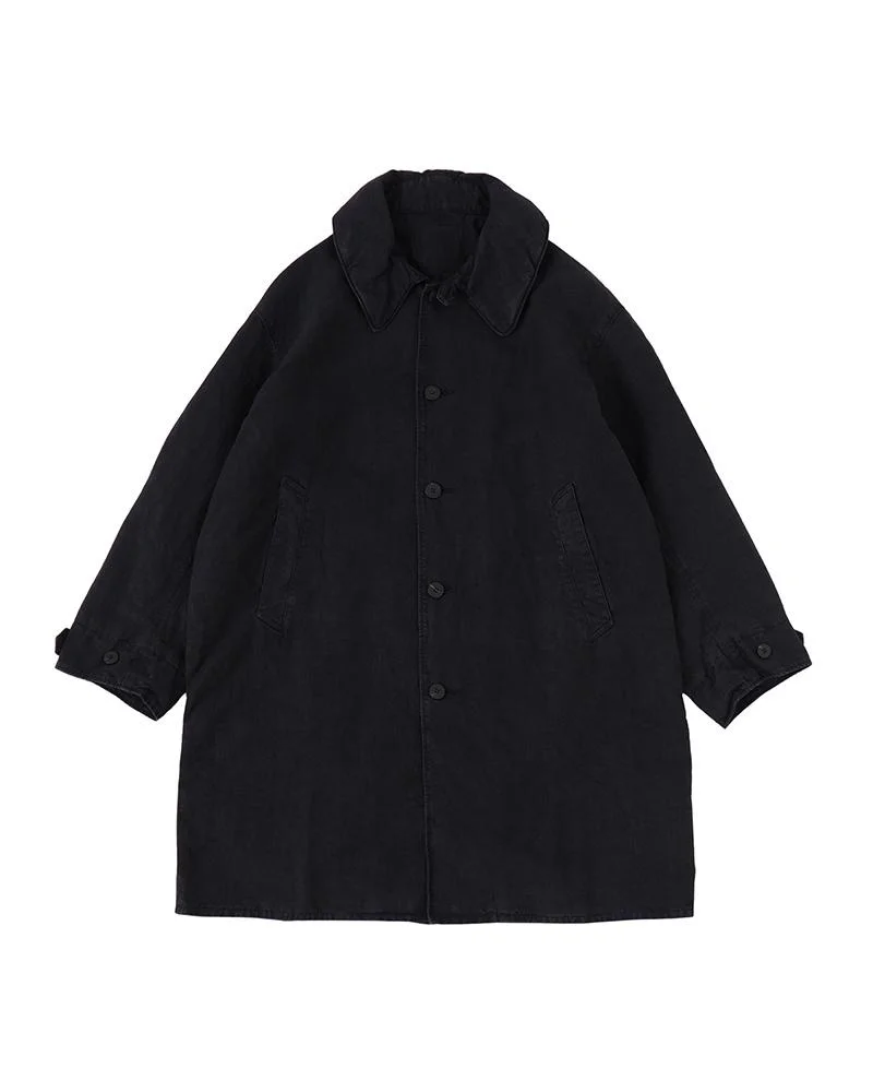 BALMAT PARKA (LINEN) DK.INDIGO - 1