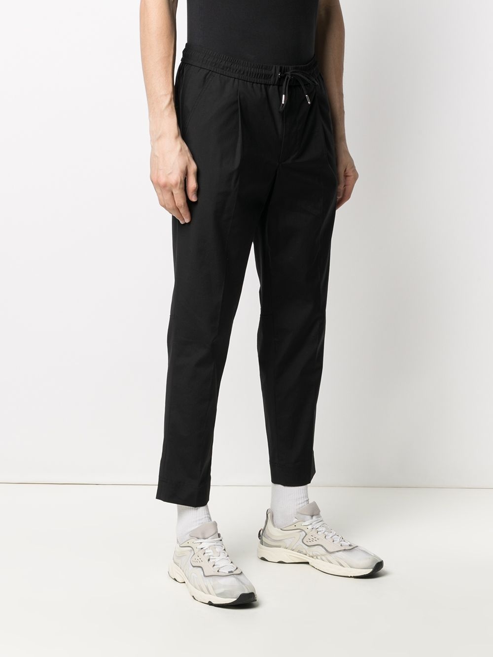 tapered drawstring trousers - 3