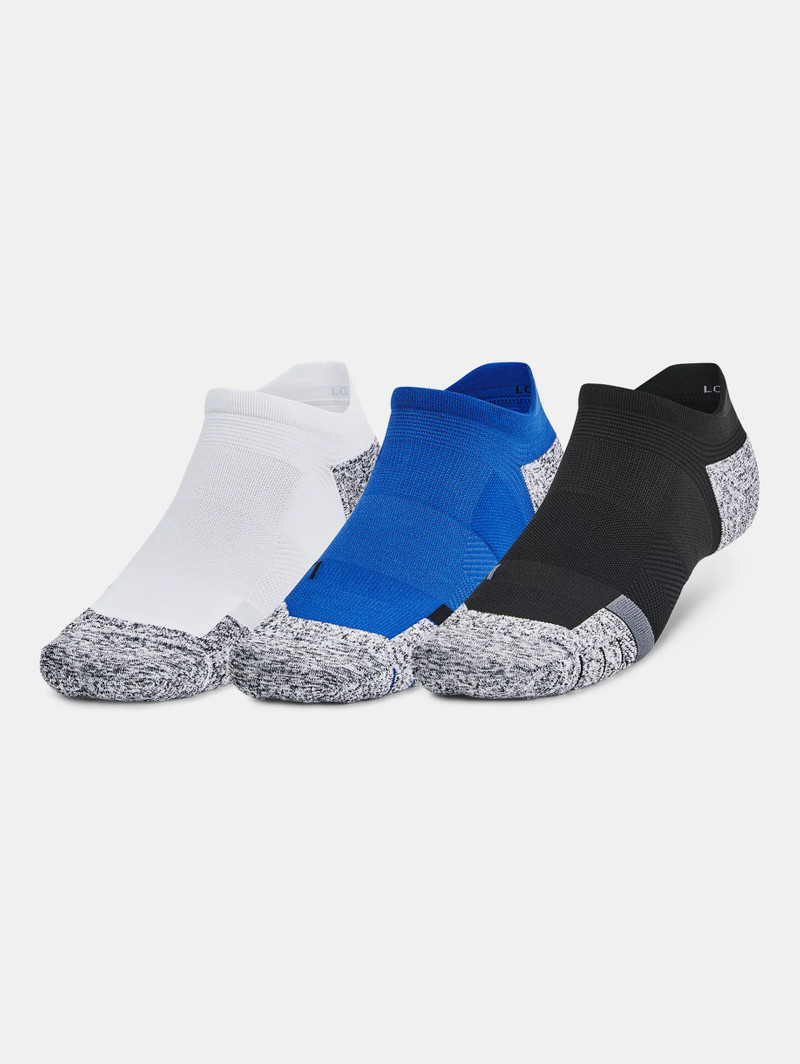 Unisex UA ArmourDry® Pro 3-Pack No Show Socks 3