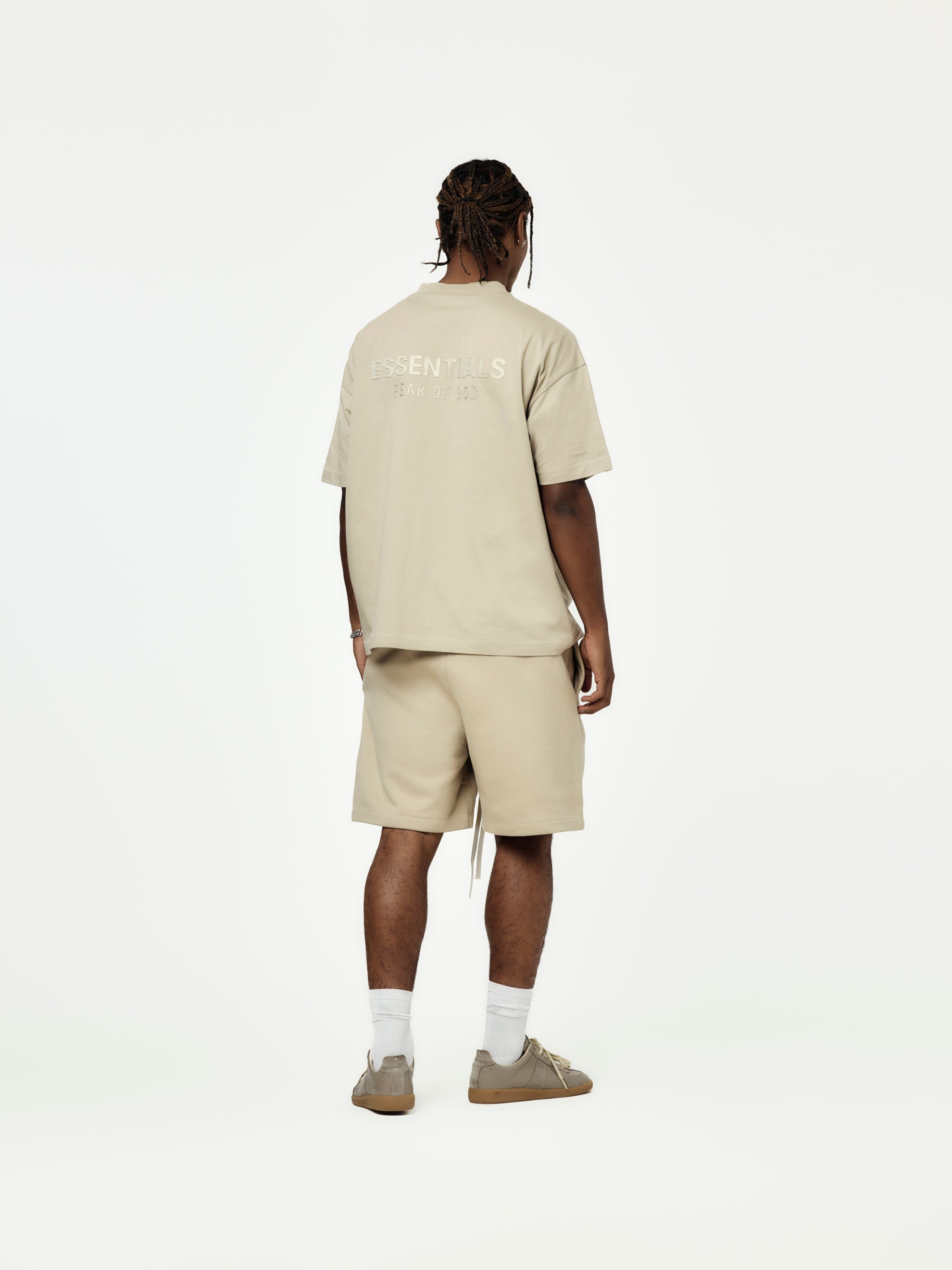 SOCCER FLEECE SHORTS (TIMBER) - 5