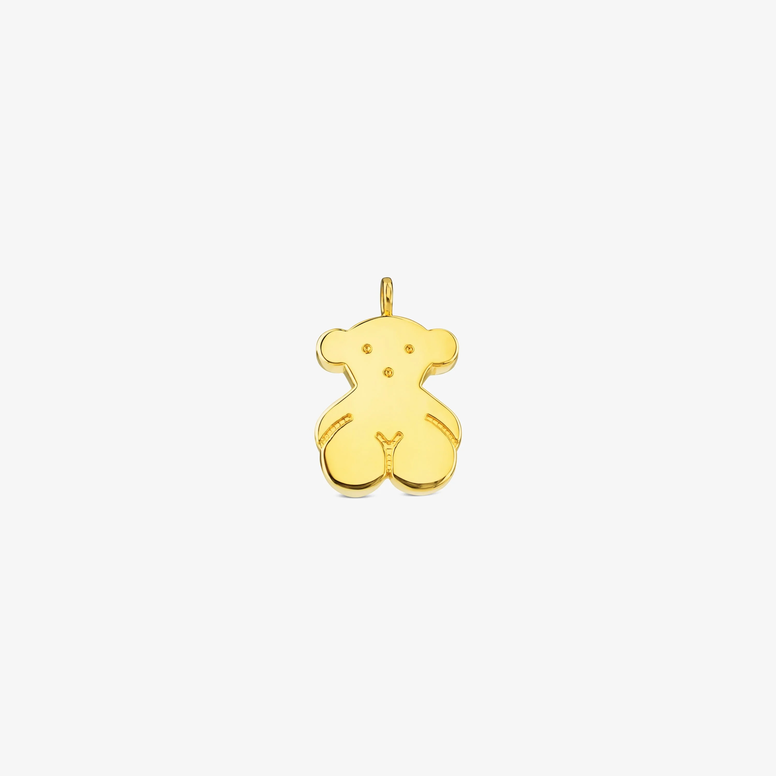 18K solid gold Sweet Dolls Pendant large Bear motif - 1