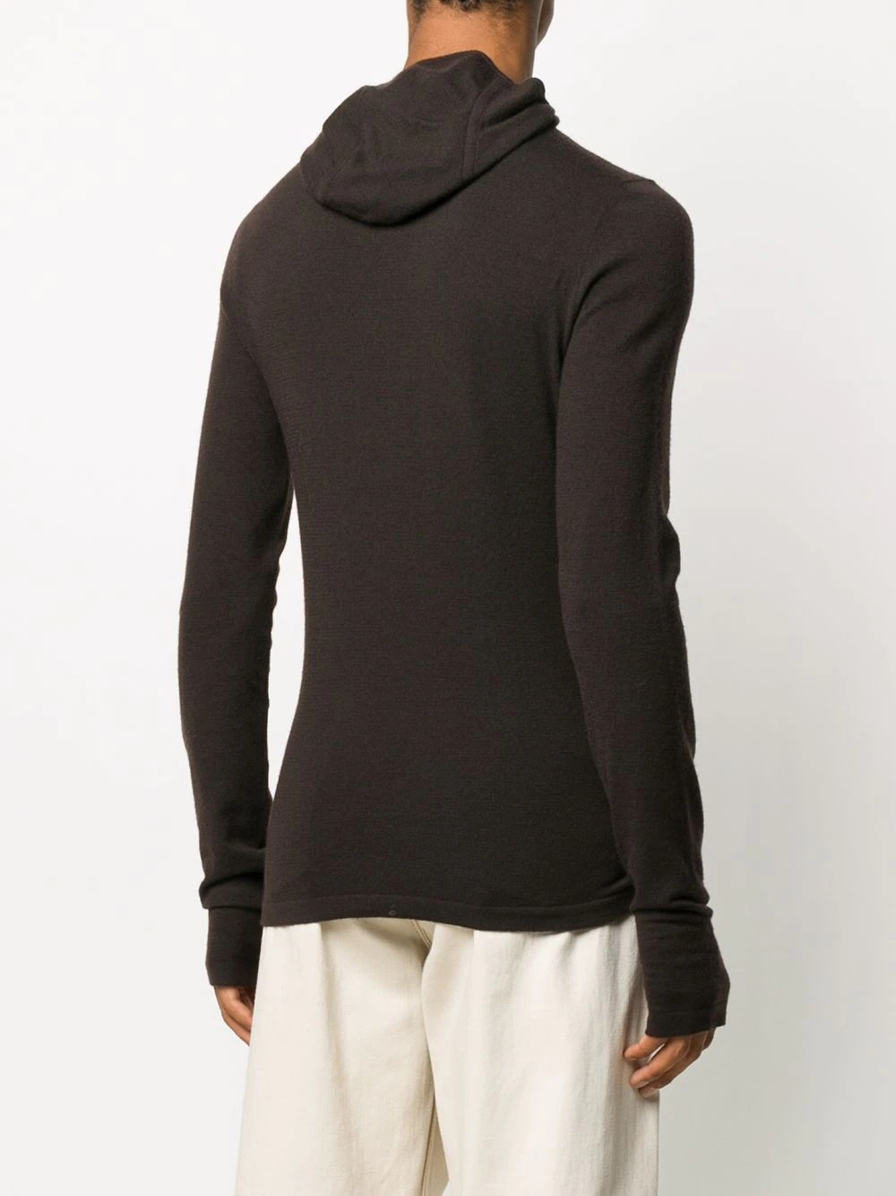 fine knit turtleneck sweater - 4