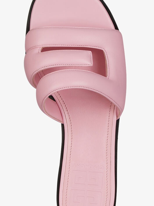 G SANDALS IN LEATHER - 6