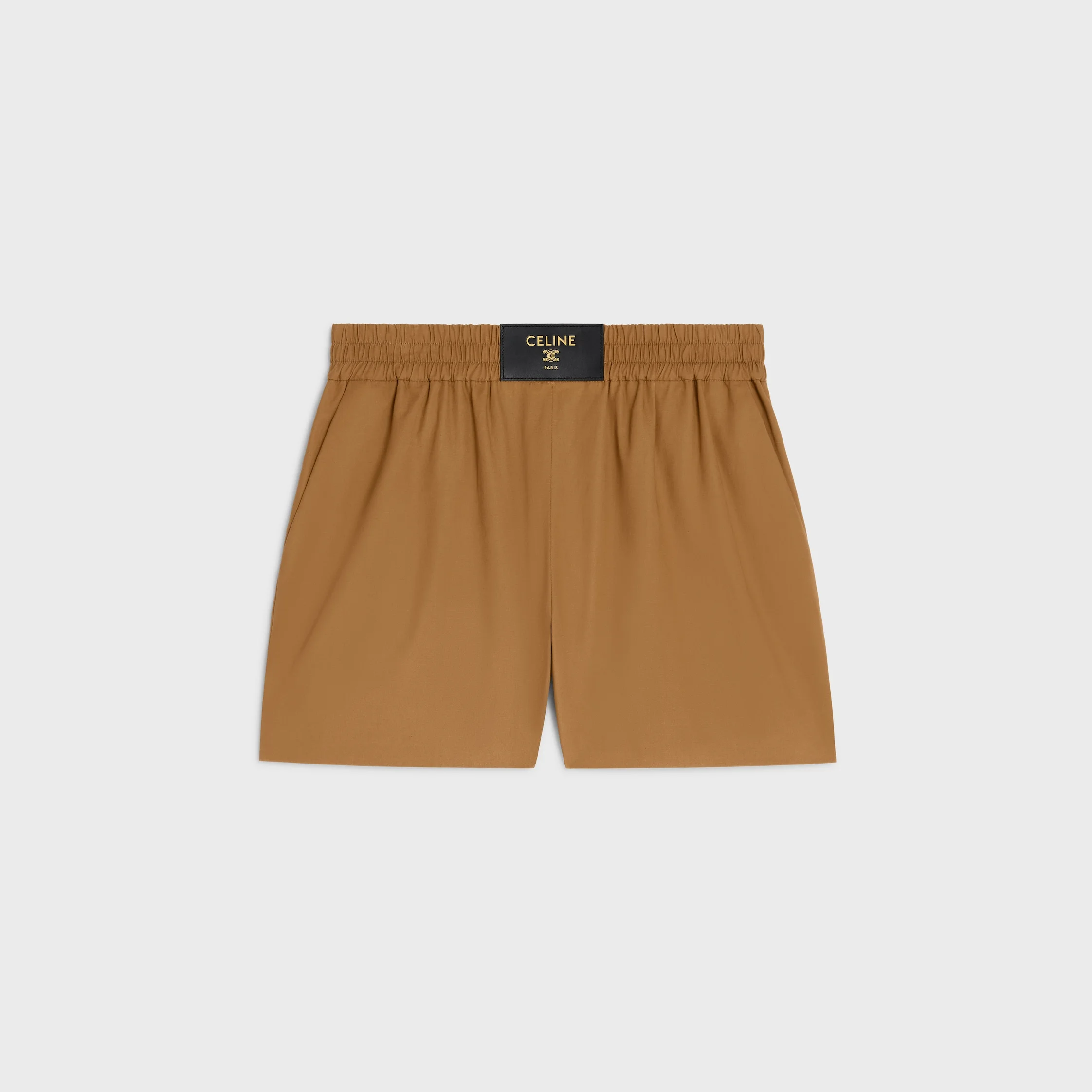 shorts IN COTTON AND LINEN CLOTH - 1