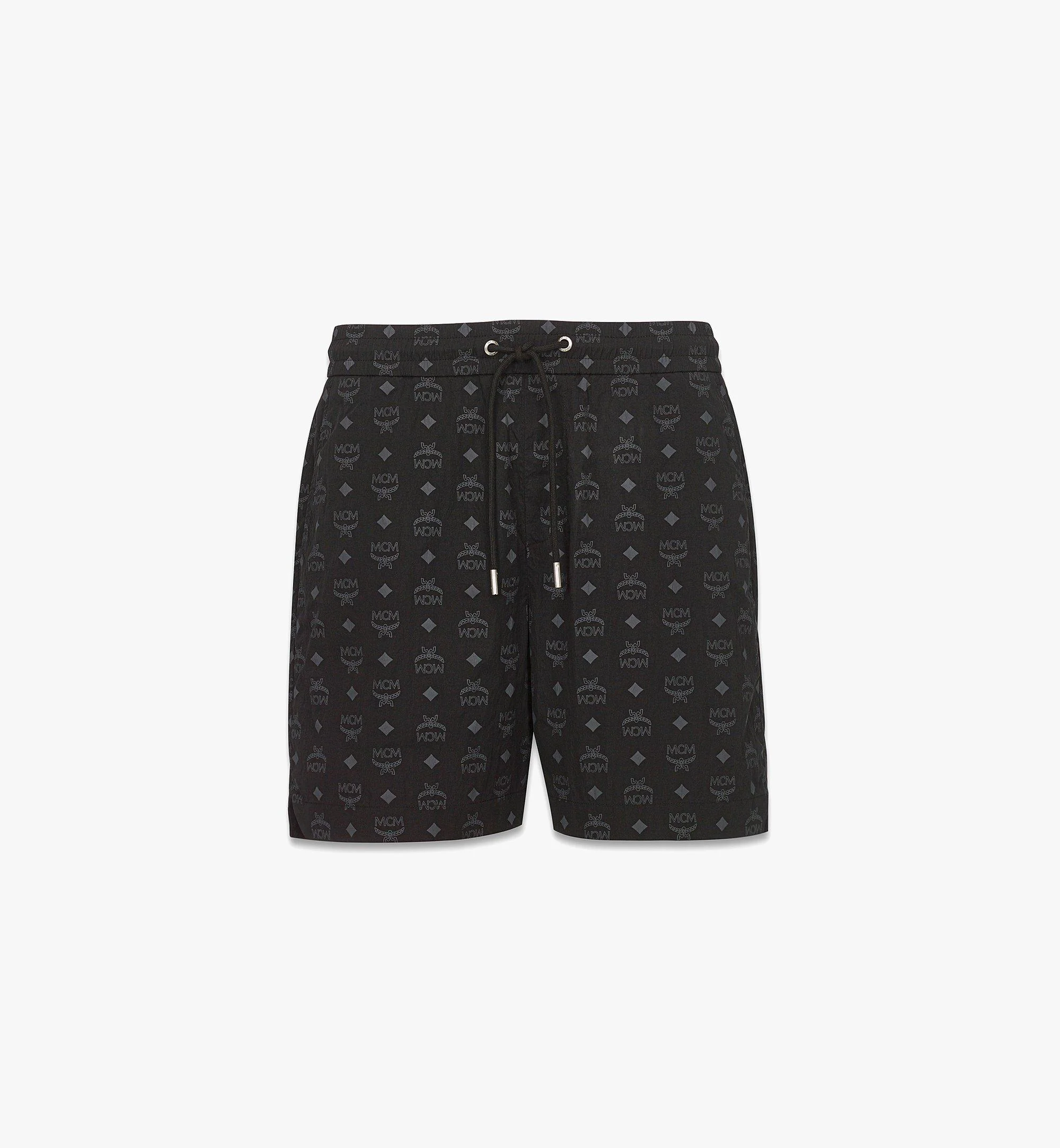 Monogram Print Shorts in ECONYL® - 1